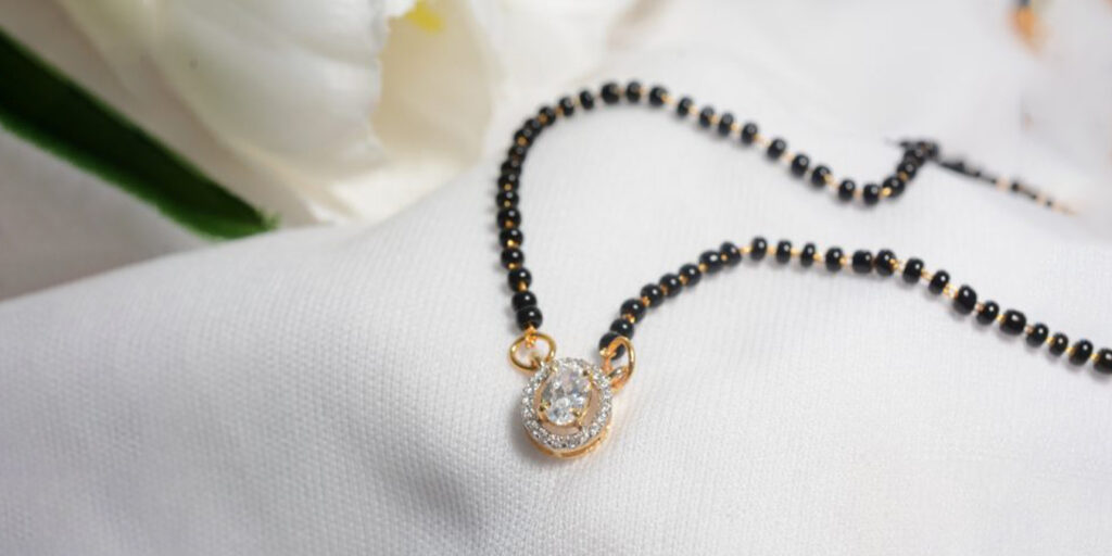 diamond mangalsutra